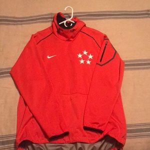 Nike five star football rain-jacket pull over